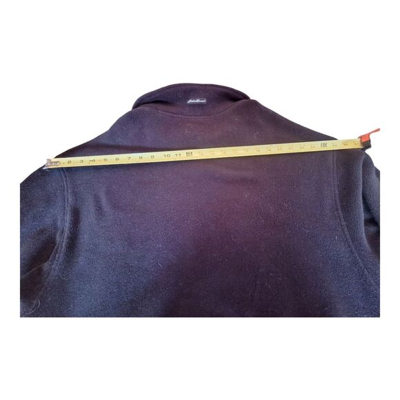 Eddie Bauer Polartec Jacket Sherpa Fleece Full Zip Front Pockets Stretch Size L - Picture 6 of 10
